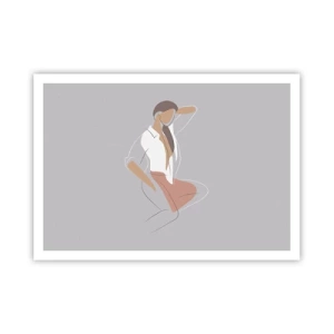 Plakát - Obrys půvabu - 100x70 cm