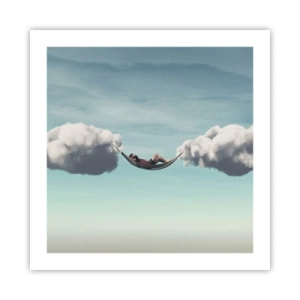 Plakát - Blaženost okamžiku - 50x50 cm