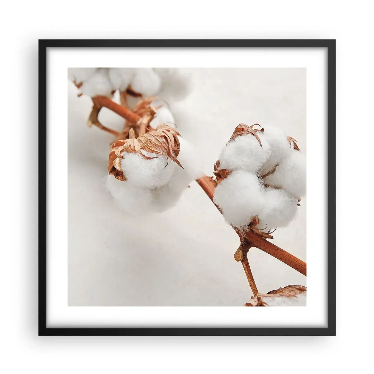 Plakát v černém rámu - Jenom objímat - 50x50 cm