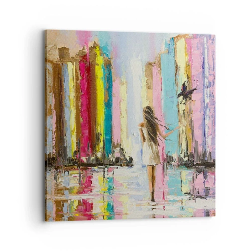 Obraz na plátně - Pojď se mnou - 70x70 cm