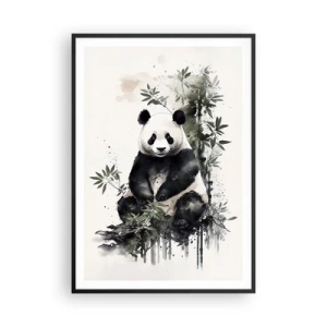 Plakát v černém rámu - Pozdravy z Číny - 70x100 cm