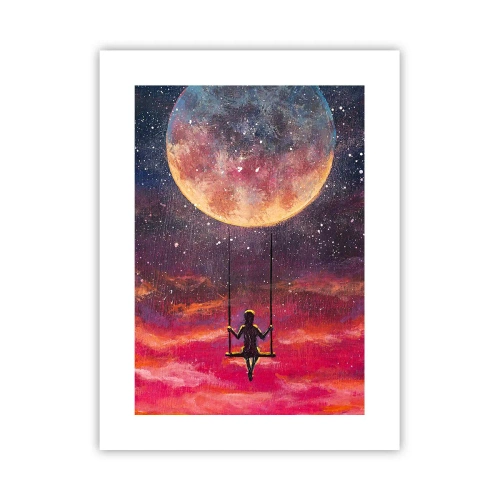 Plakát - Stavět si vzdušné zámky - 30x40 cm