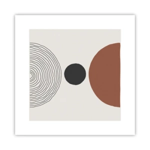 Plakát - V centru pozornosti - 30x30 cm