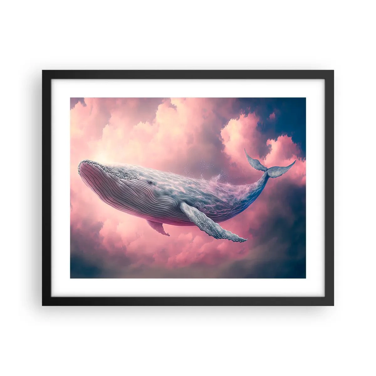 Plakát v černém rámu - Otři si oči - 50x40 cm