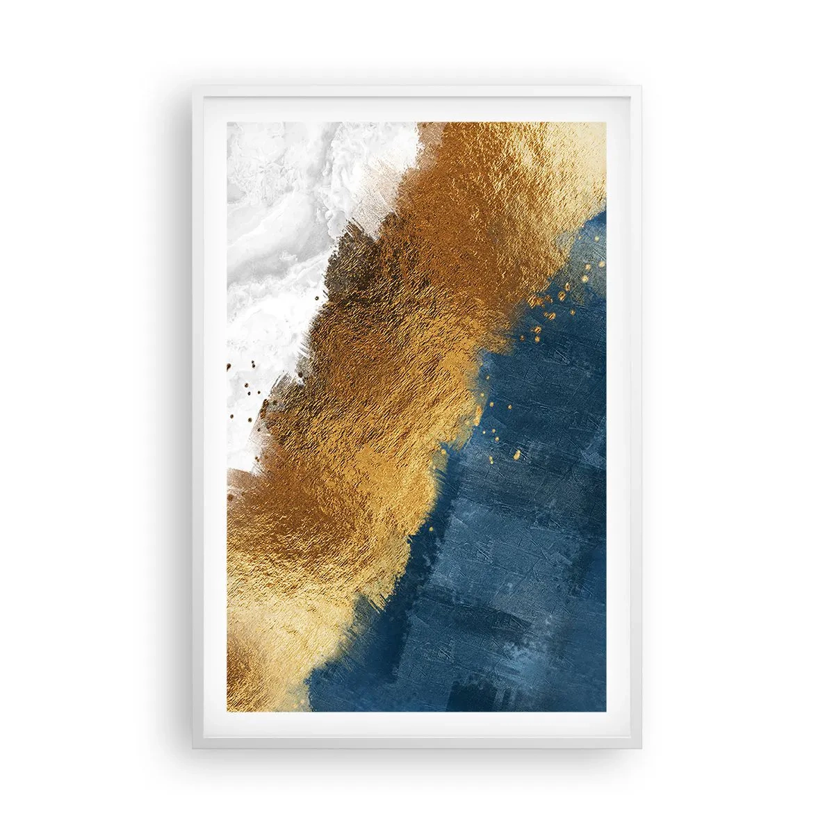 Plakát v bílém rámu - Barvy léta - 61x91 cm