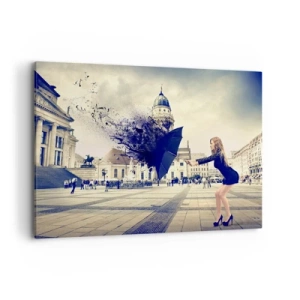 Obraz na plátně - Je takový vítr… - 120x80 cm