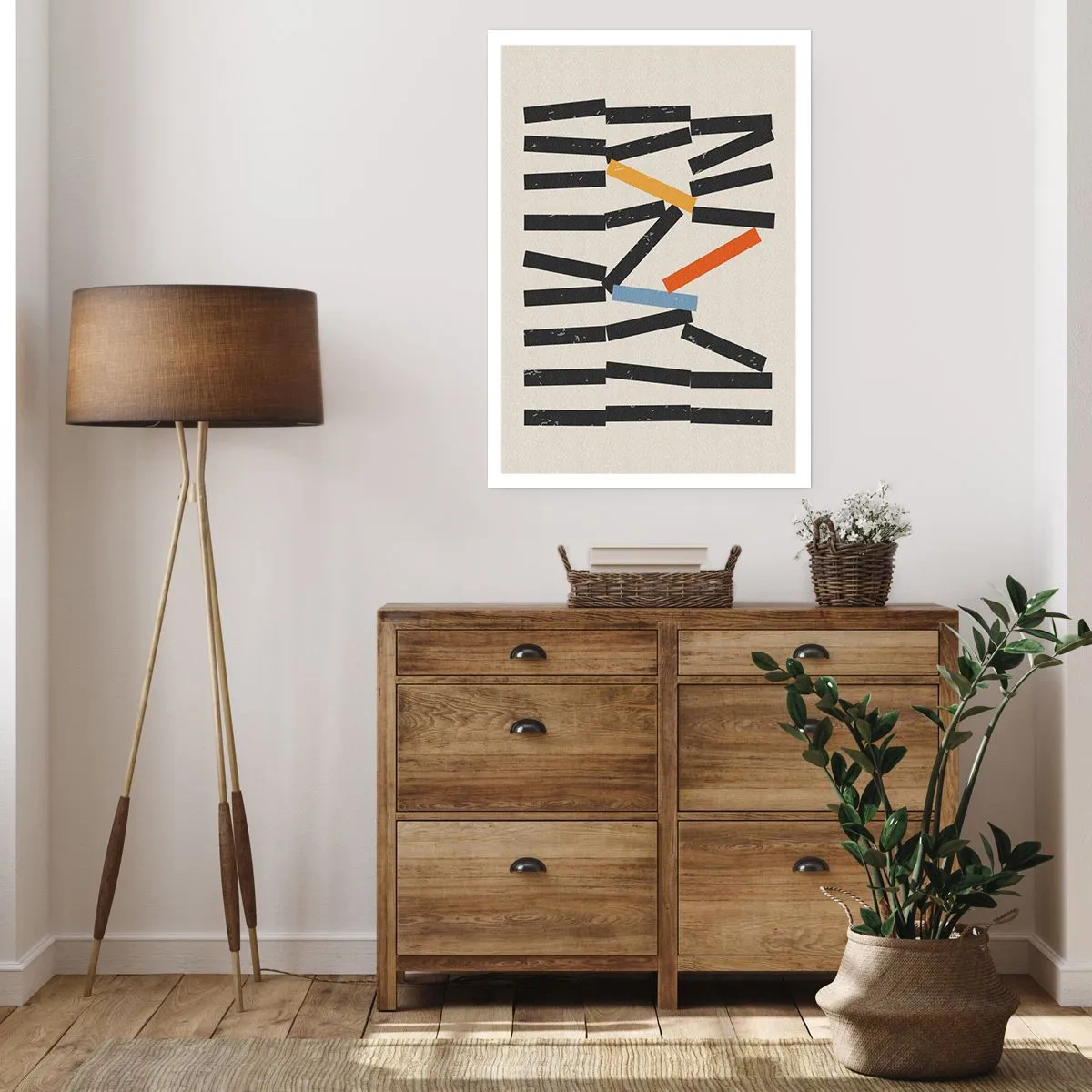 Plakát - Domino – kompozice - 40x50 cm