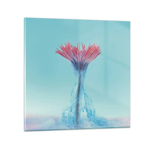 Obraz na skle - V osvěžujícím objetí - 30x30 cm