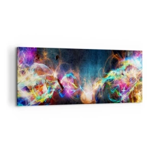 Obraz na plátně - Radostně proti tmě - 100x40 cm