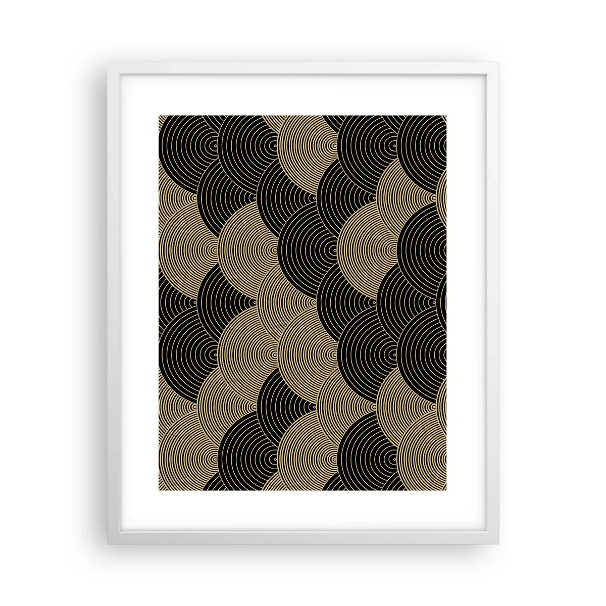 Plakát v bílém rámu - Jednota v mnohosti - 40x50 cm