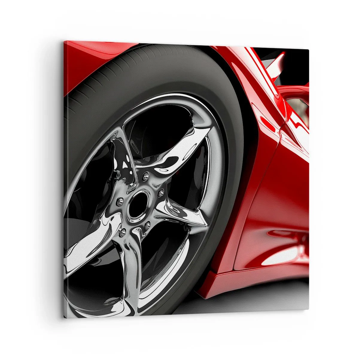 Obraz na plátně - Vytvořený pro rychlost - 60x60 cm
