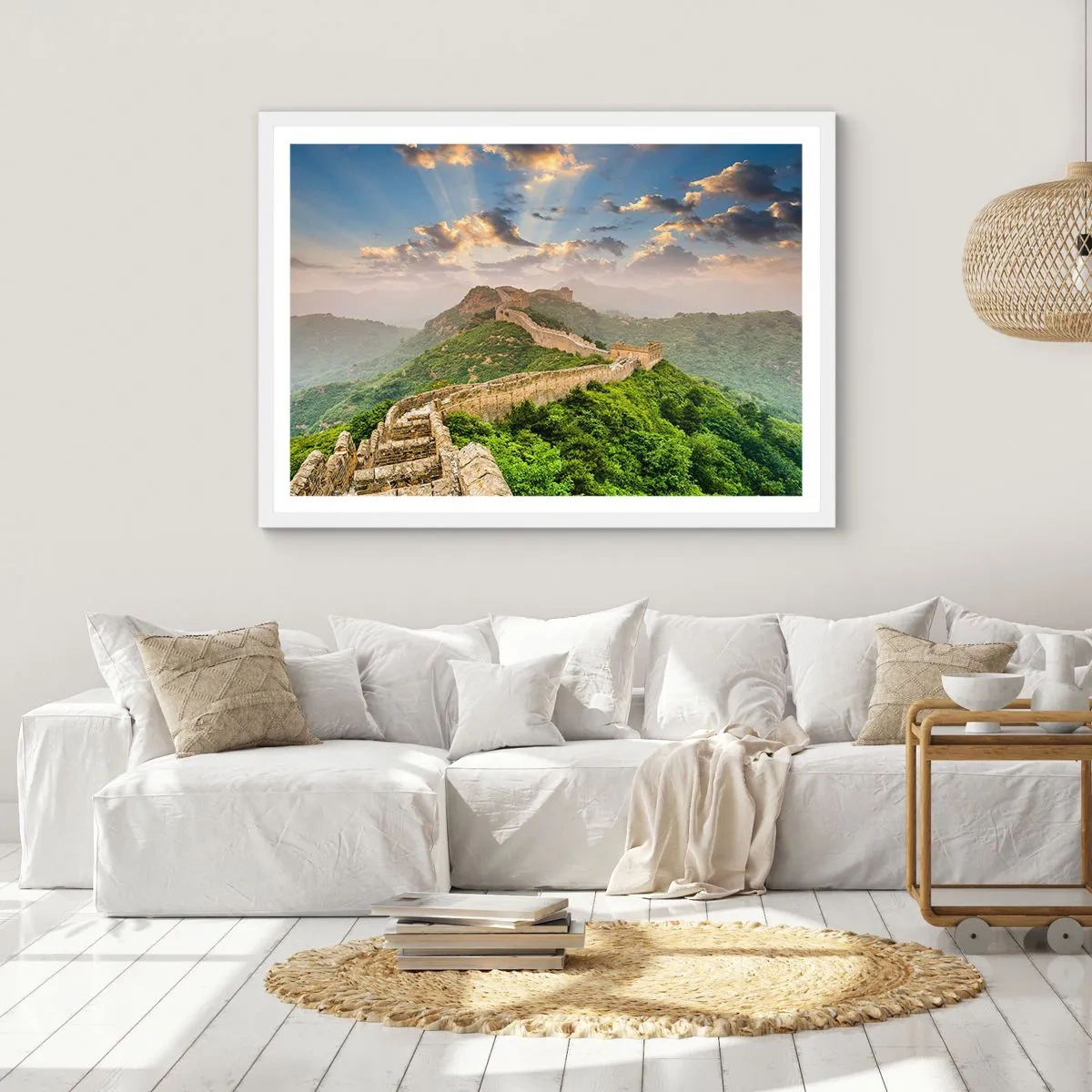 Plakát v bílém rámu - Nepomíjející velikost - 91x61 cm