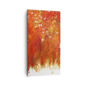 Obraz na plátně - Poletí s nimi? - 55x100 cm