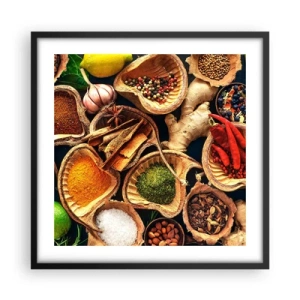 Plakát v černém rámu - Vezmi si, co chceš - 50x50 cm