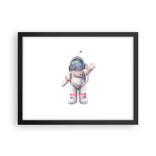 Plakát v černém rámu - Tak zatím! - 40x30 cm