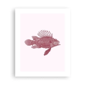 Plakát - Obyvatelka exotických vod - 40x50 cm