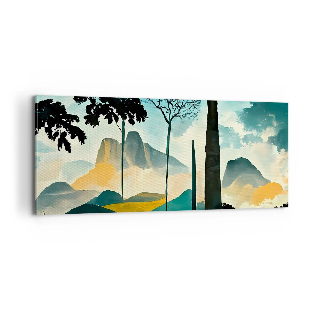 Obraz na plátně - Výš a výš - 100x40 cm