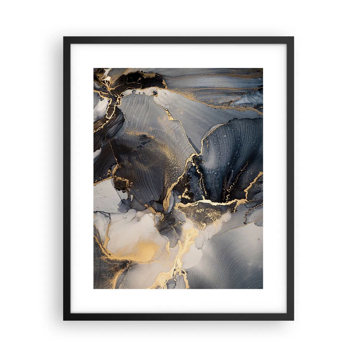 Plakát v černém rámu - Život kamene - 40x50 cm