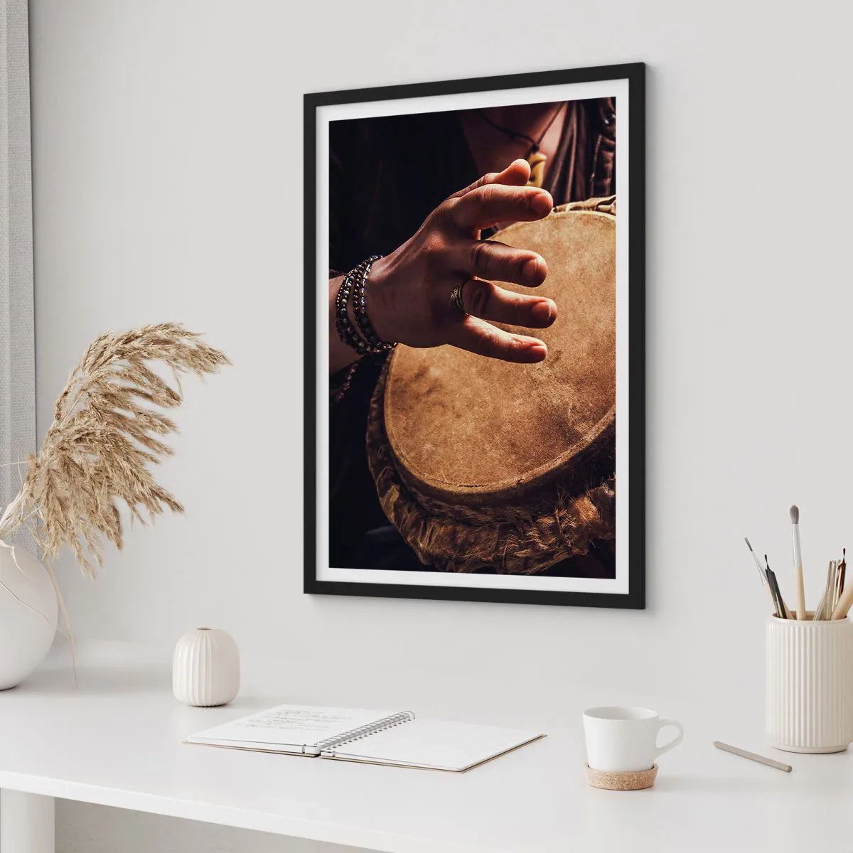 Plakát v černém rámu - V rytmu srdce - 50x70 cm