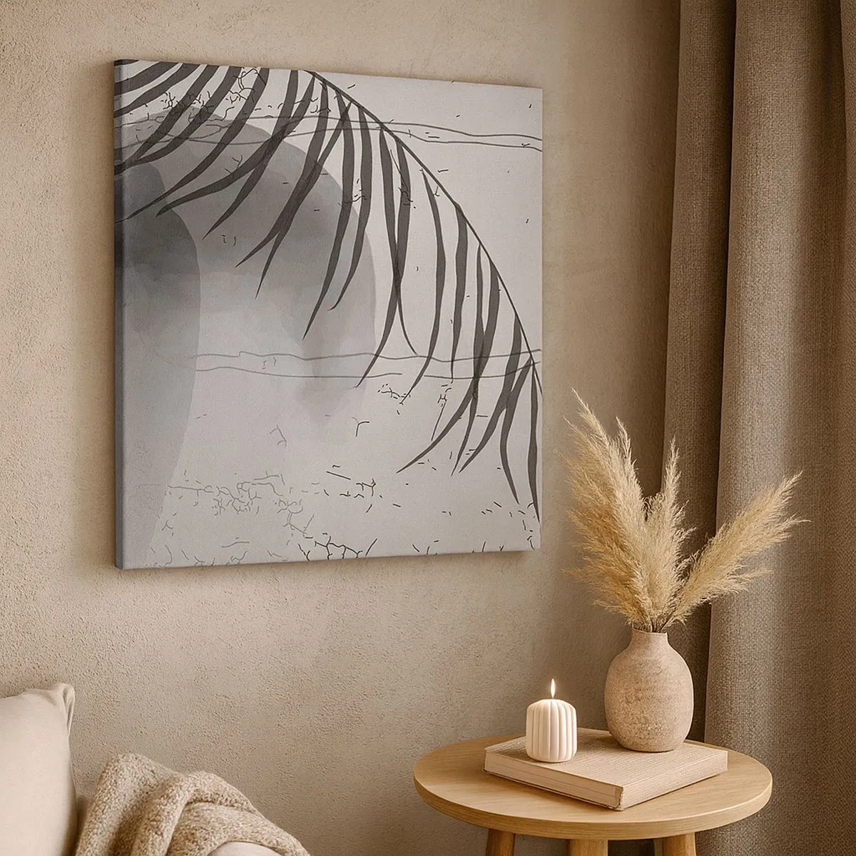 Obraz na plátně - Subtilní exotika přírody - 30x30 cm