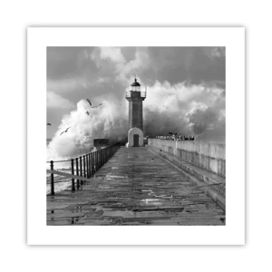 Plakát - Nebojácná - 40x40 cm