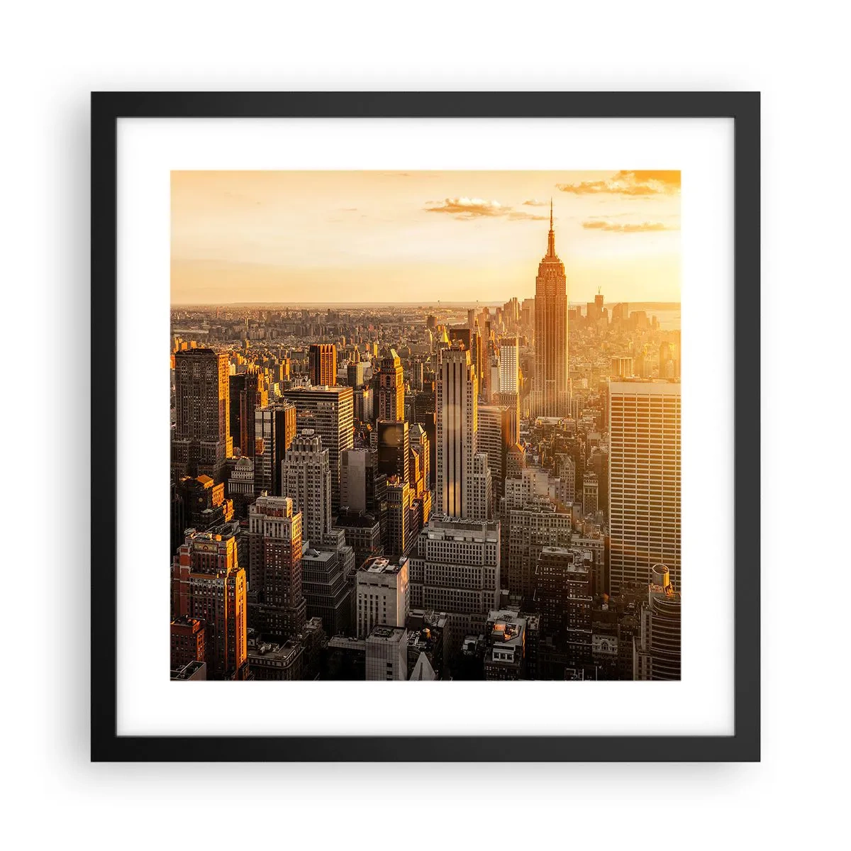 Plakát v černém rámu - Růst na slunci - 40x40 cm