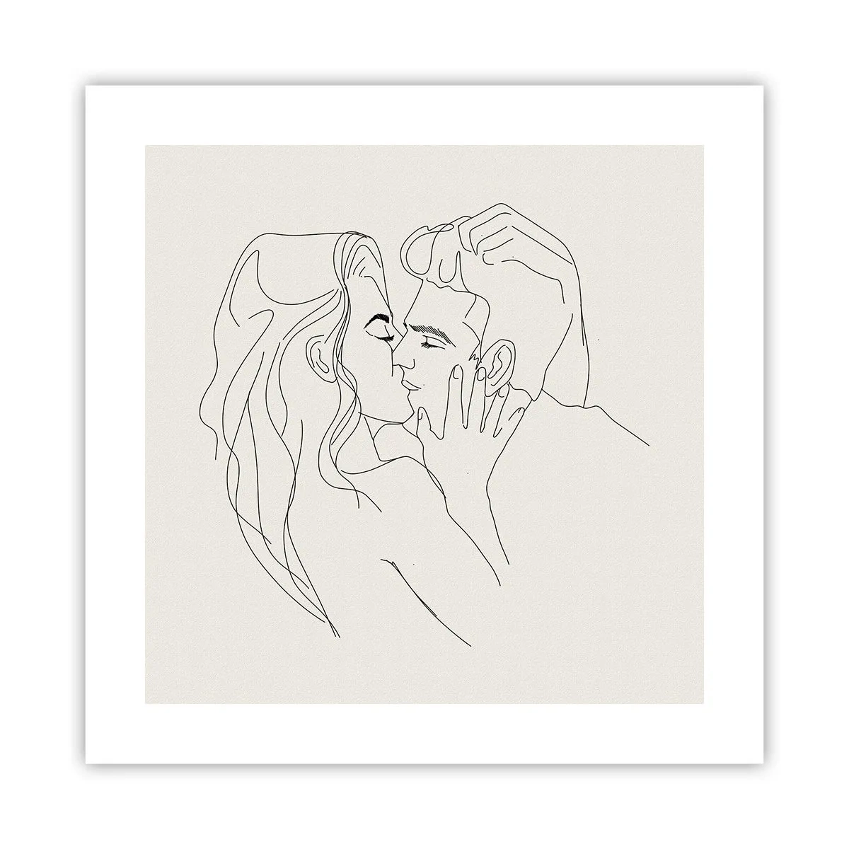 Plakát - Zamotaní citem - 40x40 cm