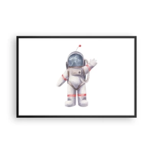 Plakát v černém rámu - Tak zatím! - 91x61 cm