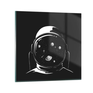 Obraz na skle - Skvělý výhled - 70x70 cm