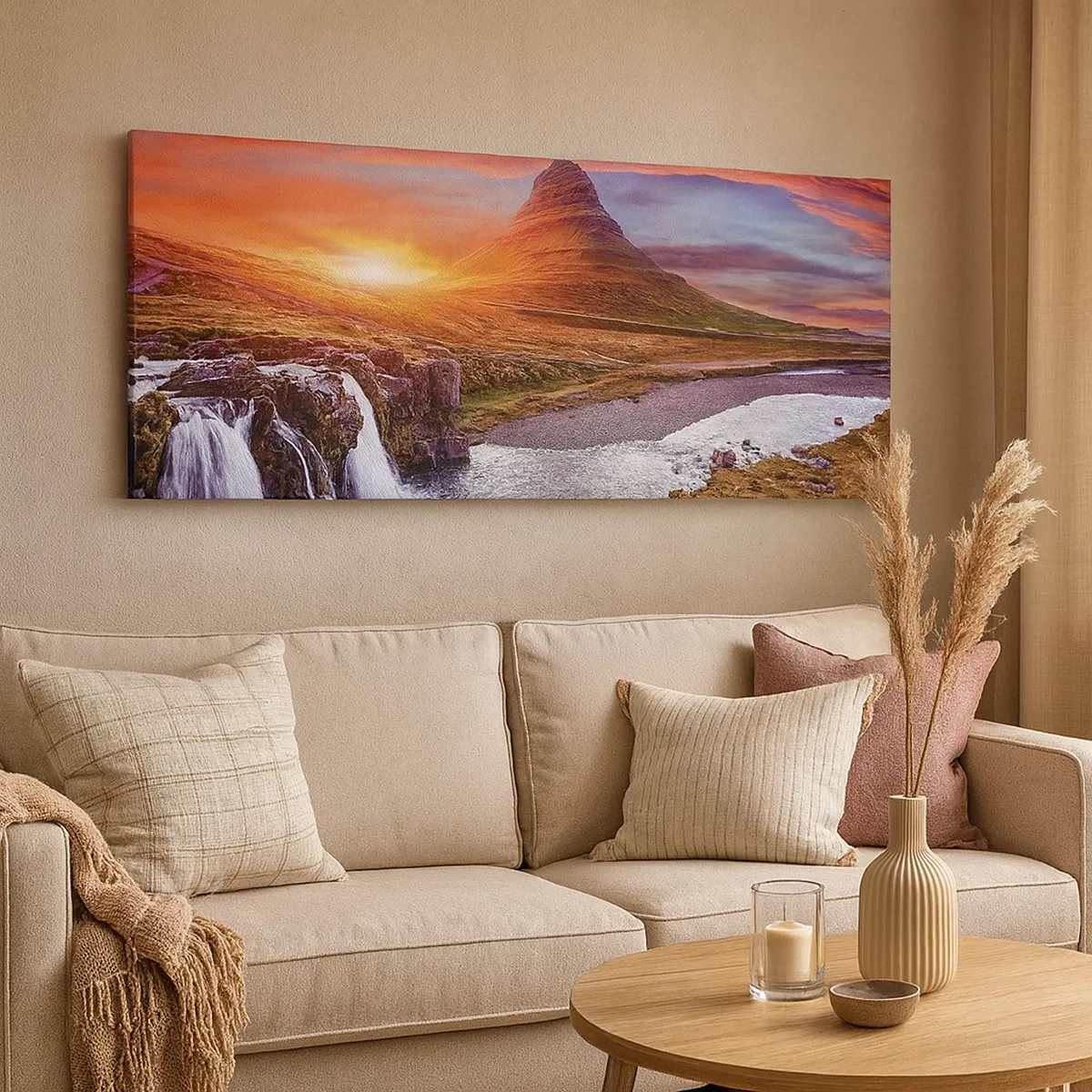 Obraz na plátně - Pohled na Středozem - 30x30 cm