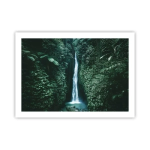 Plakát - Tropický pramen - 70x50 cm
