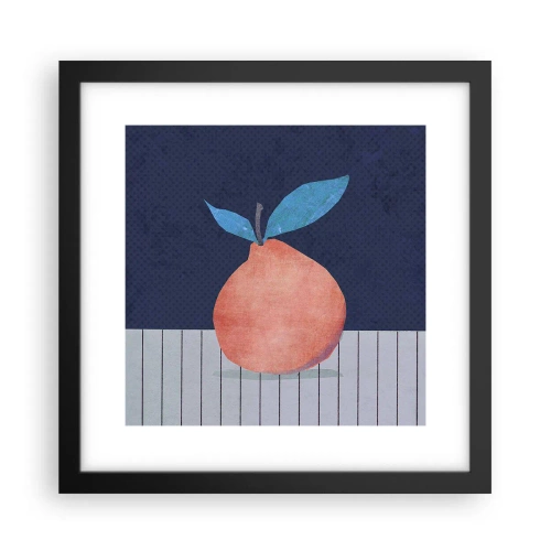 Plakát v černém rámu - Konvexita a rovina - 30x30 cm