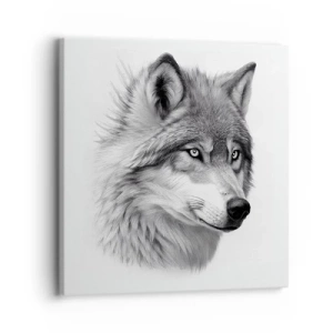 Obraz na plátně - Alfa – bezpochybně - 30x30 cm