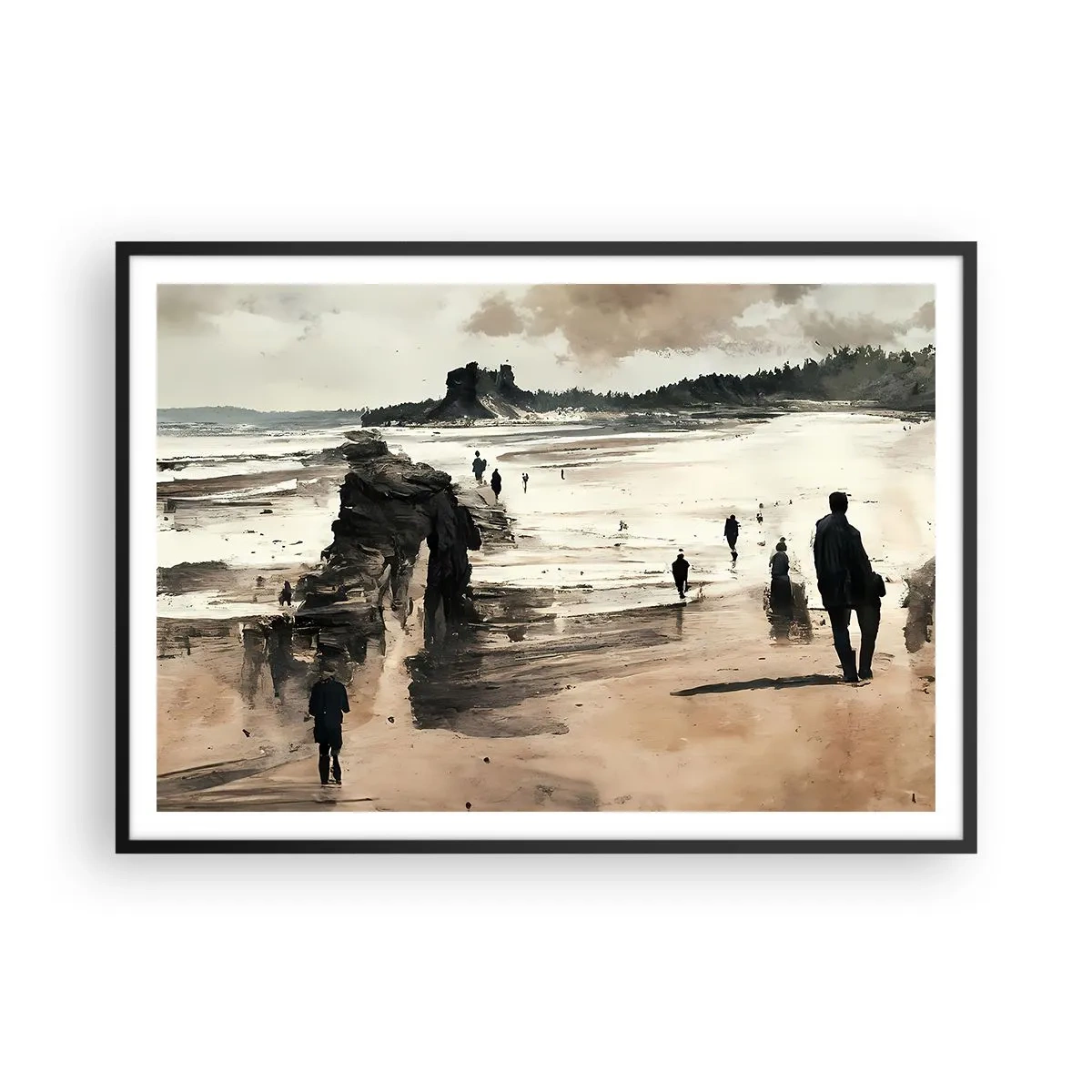 Plakát v černém rámu - Vyvolaní - 100x70 cm