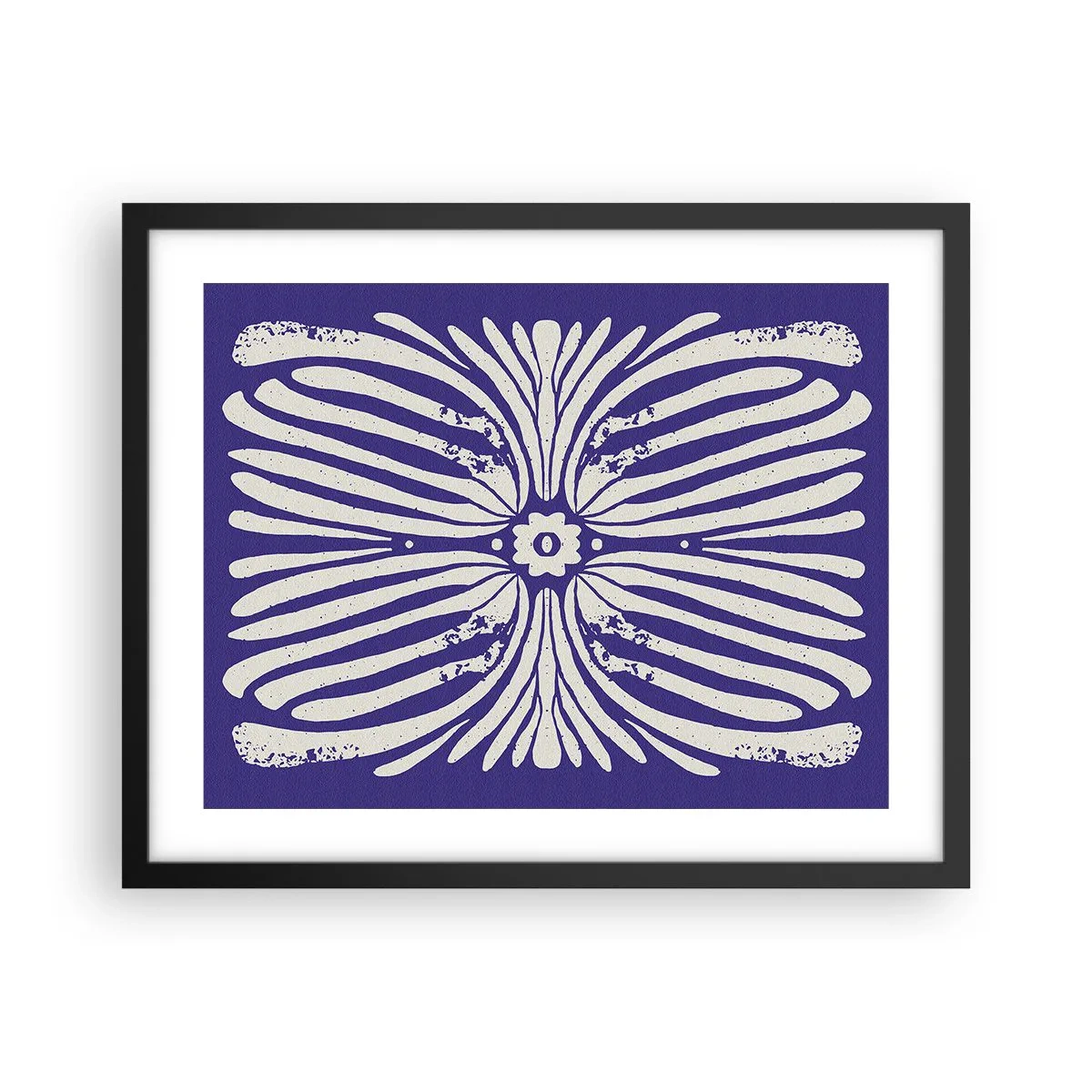 Plakát v černém rámu - Etnické inspirace - 50x40 cm