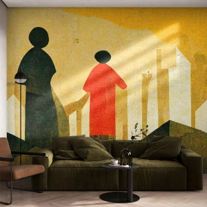 Fototapeta Premium Sand - Ještě hodně daleko - Lidé, Symbolismus, Kus - 100x70 cm