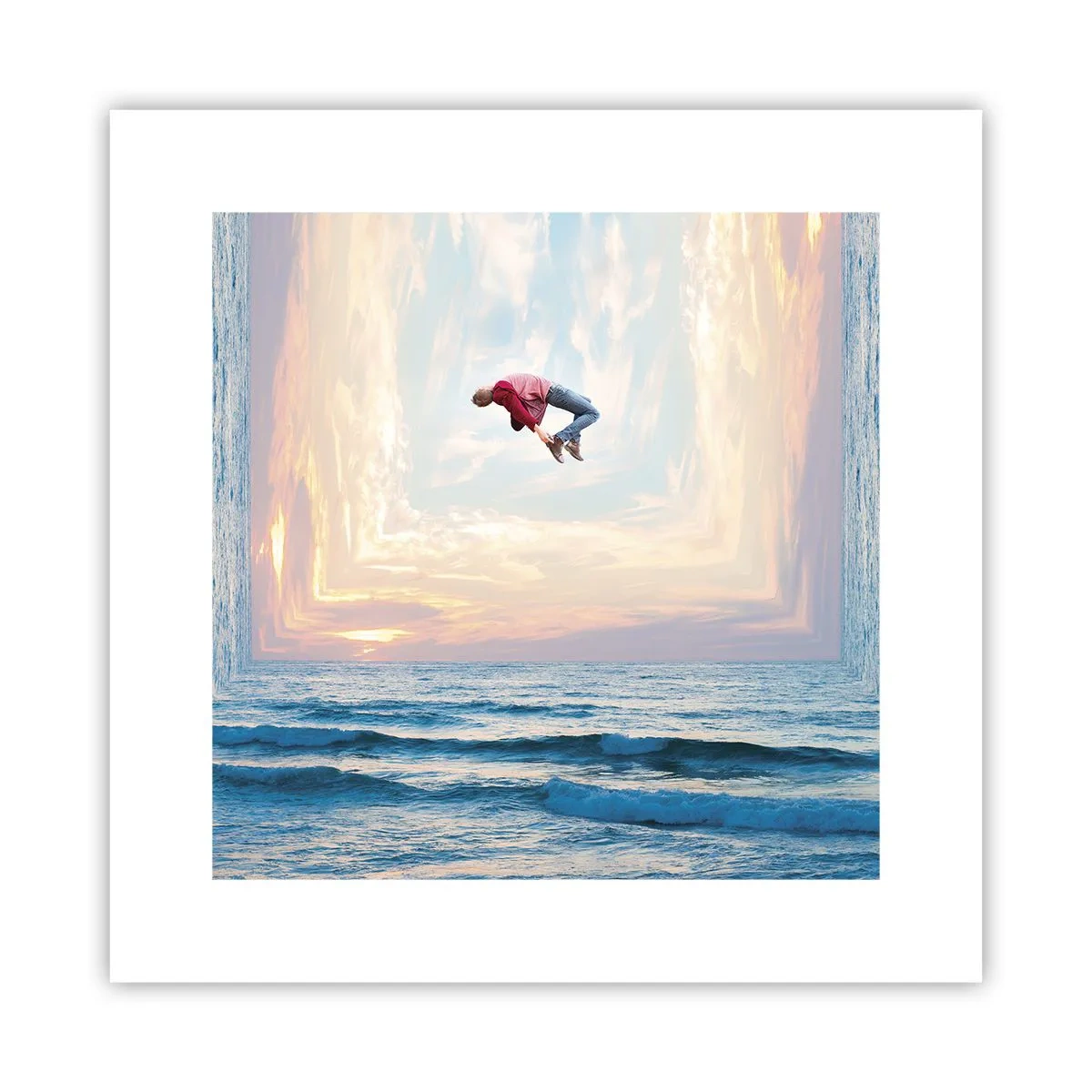 Plakát - Do jiné dimenze - 30x30 cm