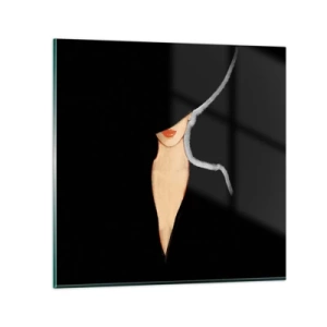 Obraz na skle - Elegance a styl - 70x70 cm