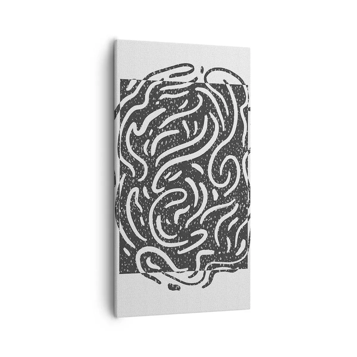 Obraz na plátně - Abstrakce: tanec radosti - 55x100 cm