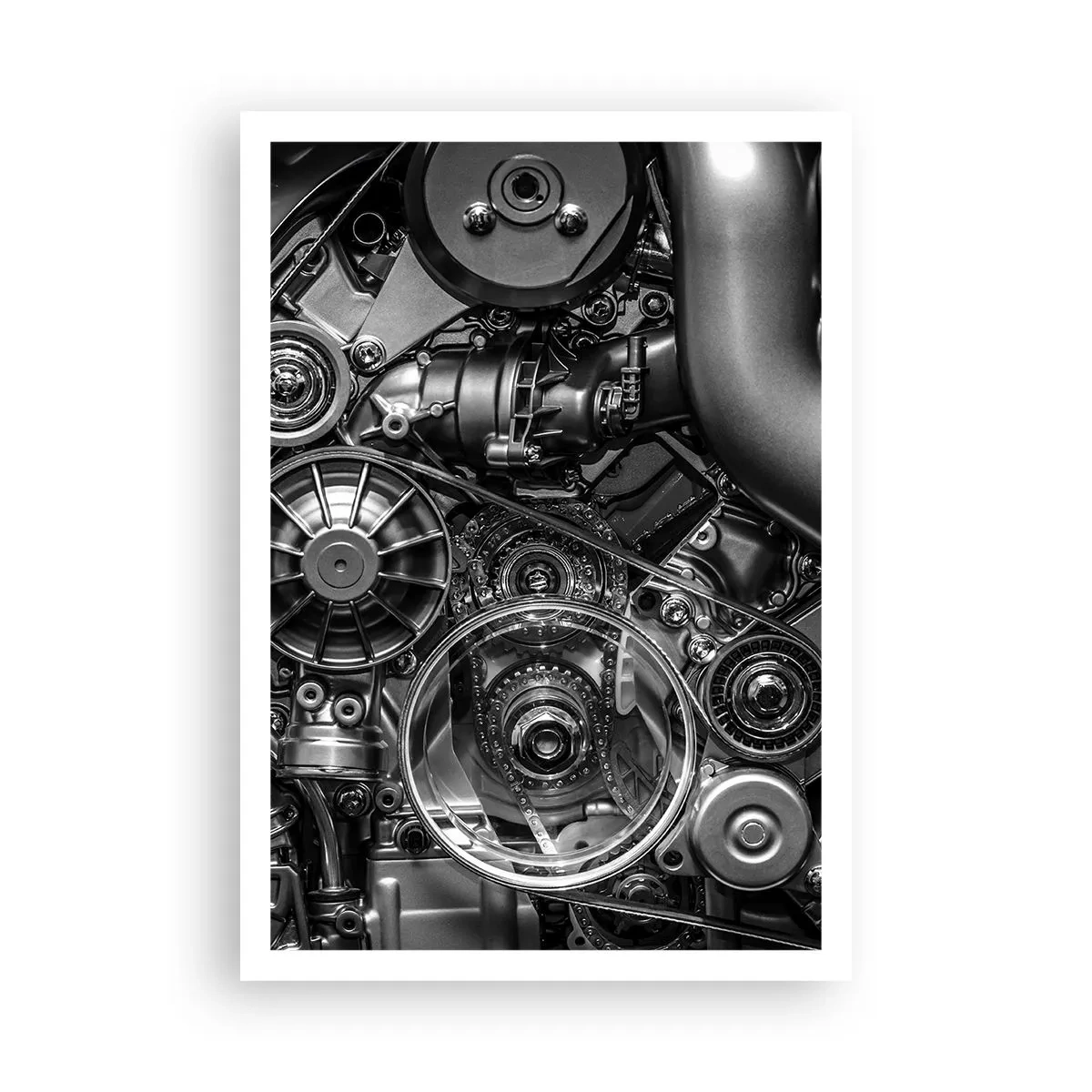 Plakát - Poezie mechaniky - 70x100 cm
