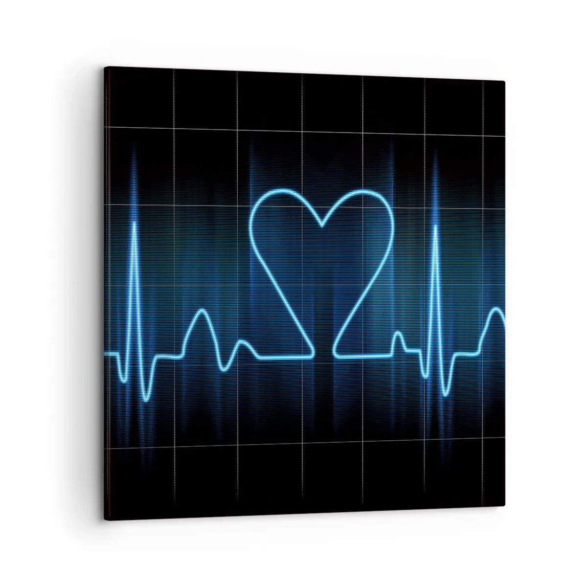 Obraz na plátně - V rytmu srdce - 50x50 cm