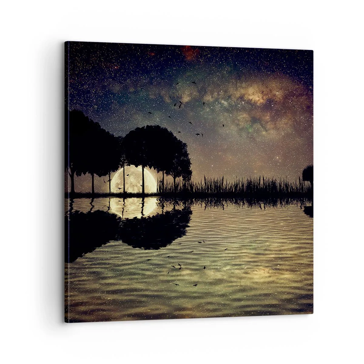 Obraz na plátně - Noc na konci světa - 60x60 cm