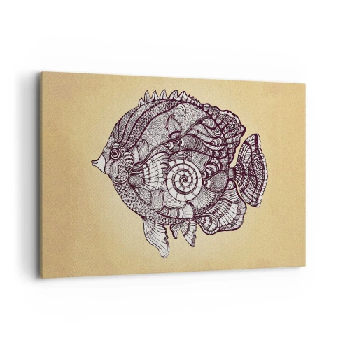 Obraz na plátně - Z oceánu ornamentů - 120x80 cm