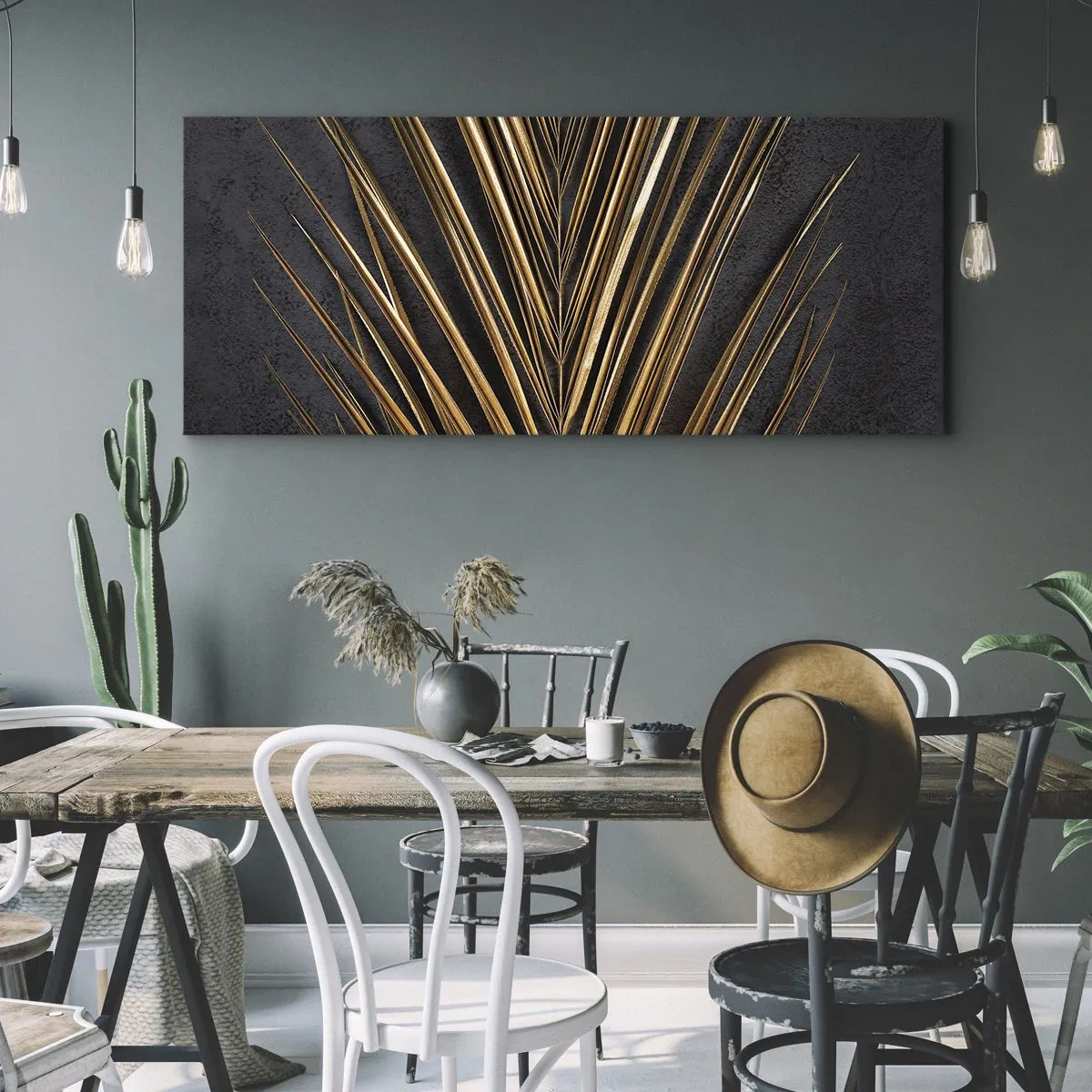 Obraz na plátně - Zlato tropů - 100x40 cm