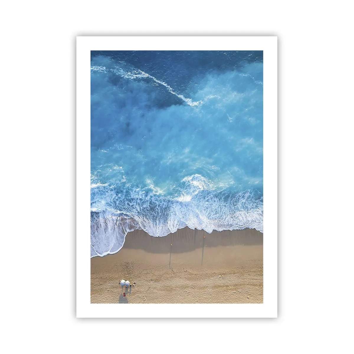 Plakát - Síla modři - 50x70 cm