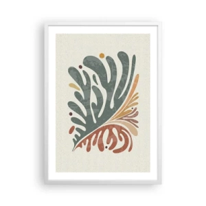 Plakát v bílém rámu - Vícebarevný list - 50x70 cm