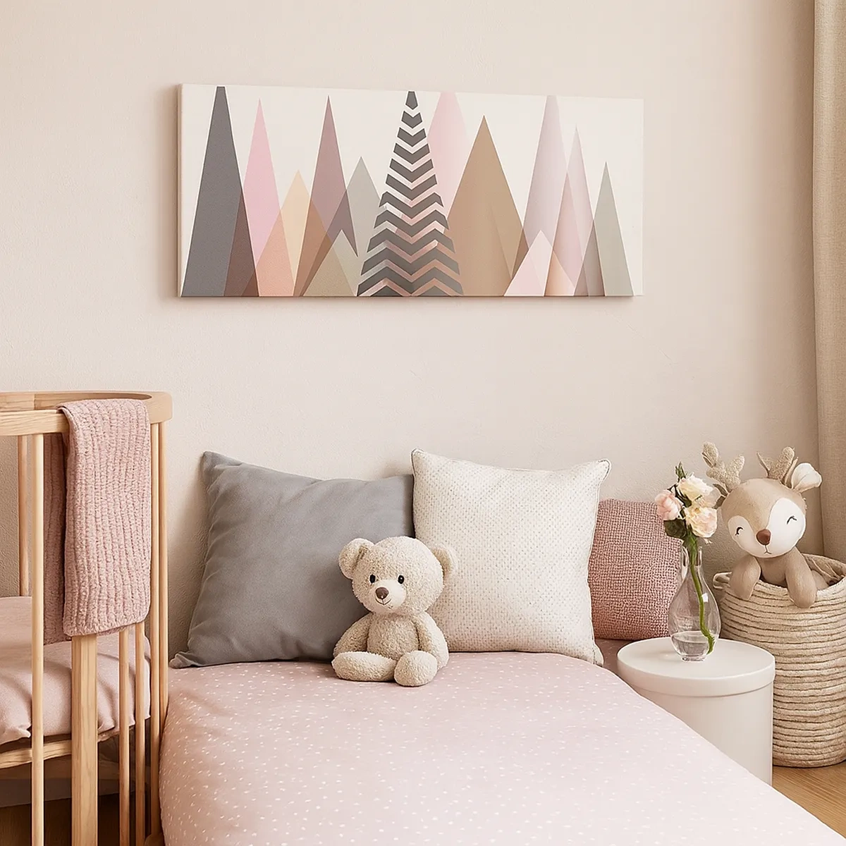 Obraz na plátně - Pyramidální pohled - 30x30 cm