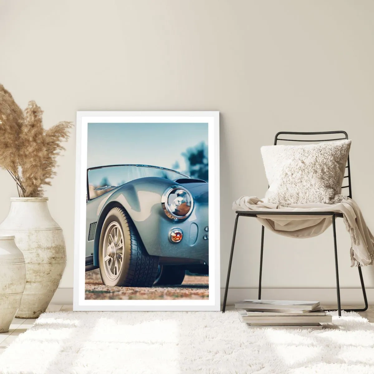 Plakát v bílém rámu - Protože na stylu záleží - 30x40 cm