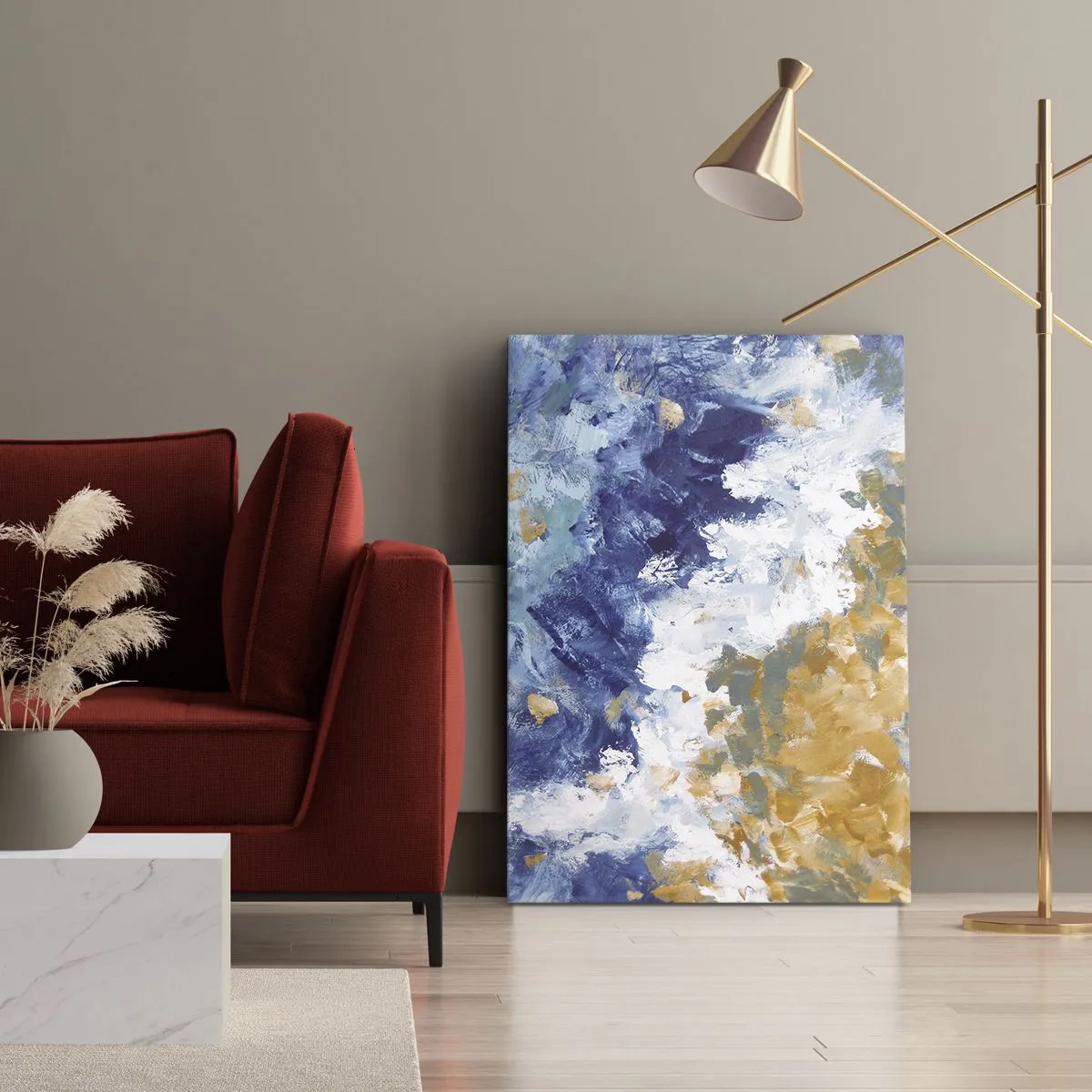 Obraz na plátně - Tanec živlů - 50x70 cm