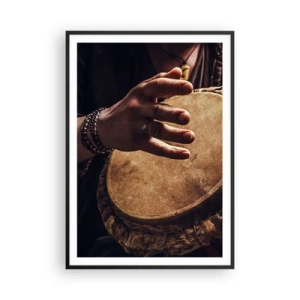 Plakát v černém rámu - V rytmu srdce - 70x100 cm